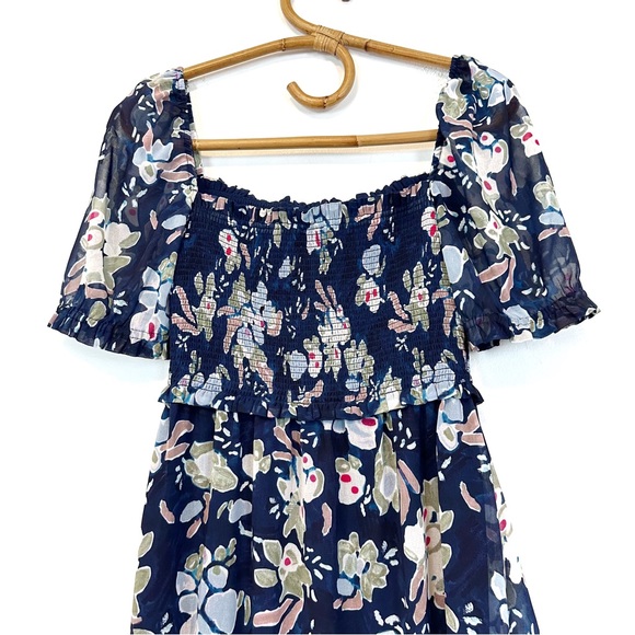 Aritzia | Wilfred | Laken Mini Dress in Classic Navy Aura Blue Size S - Picture 6 of 9